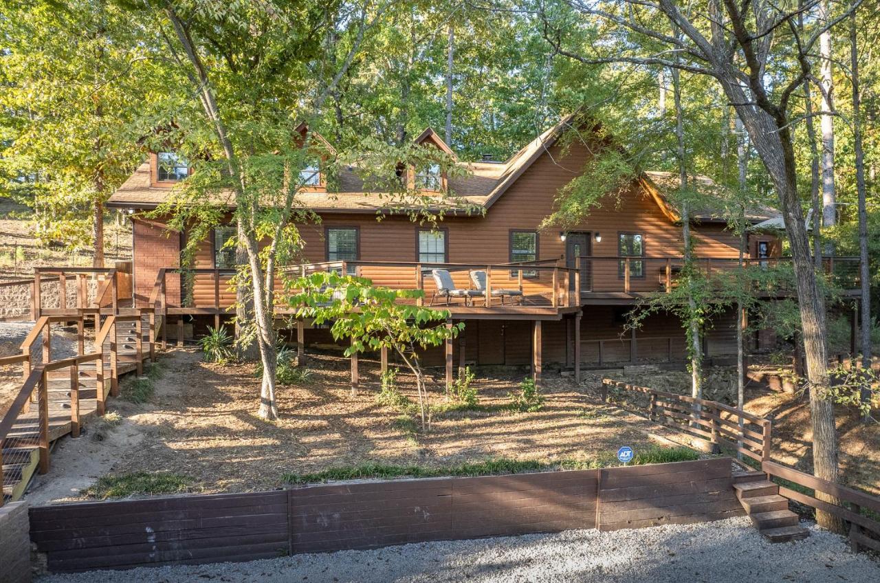 Luxury Rock Creek Cabin W Deck By Lake Hamilton Хот-Спрингс Экстерьер фото