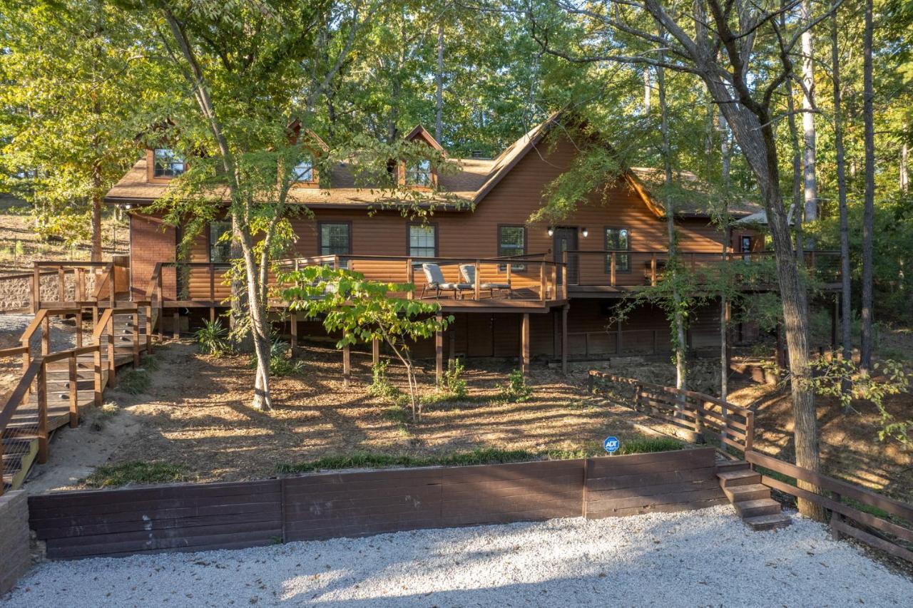 Luxury Rock Creek Cabin W Deck By Lake Hamilton Хот-Спрингс Экстерьер фото